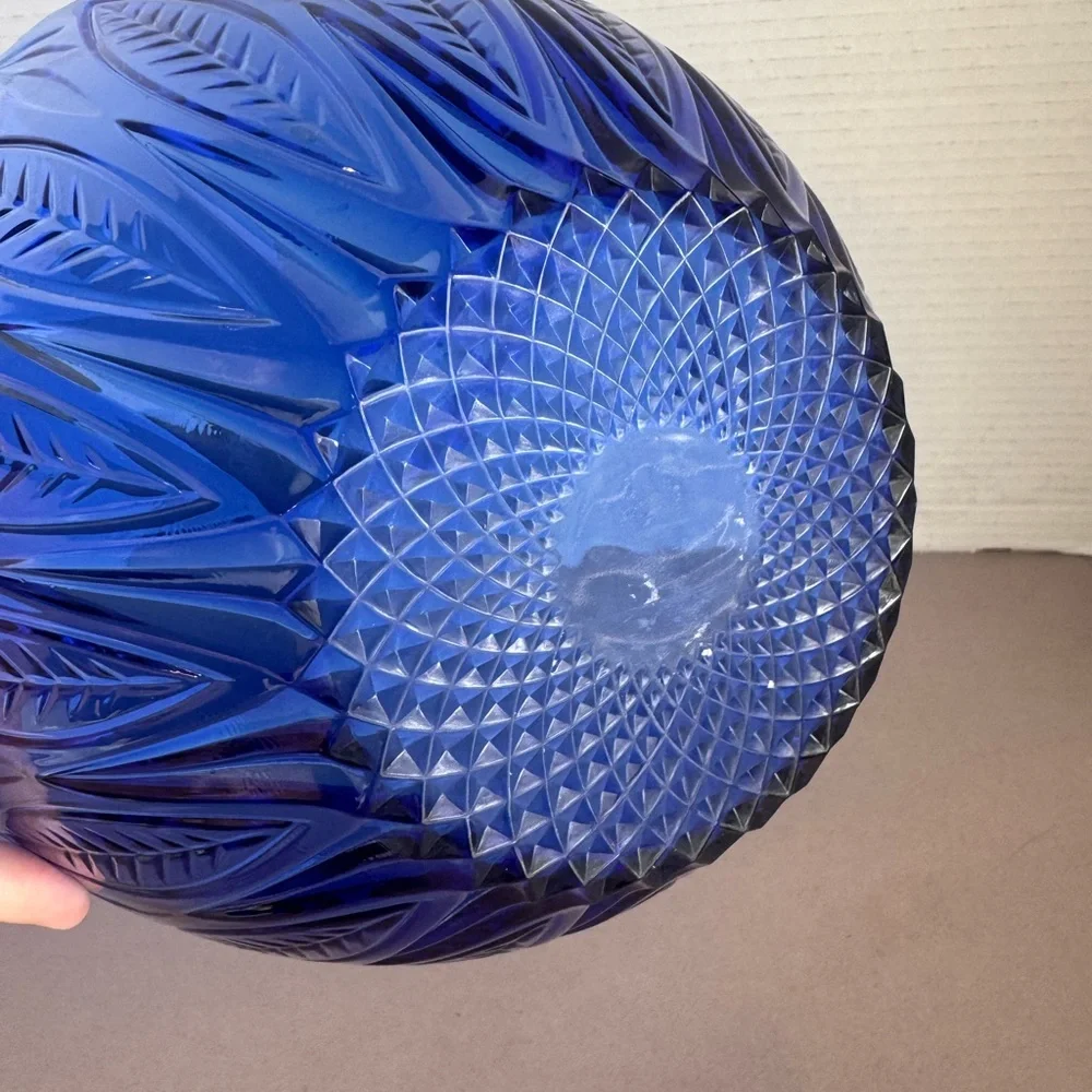 Avon Sapphire Blue Arcoroc of France Bowl